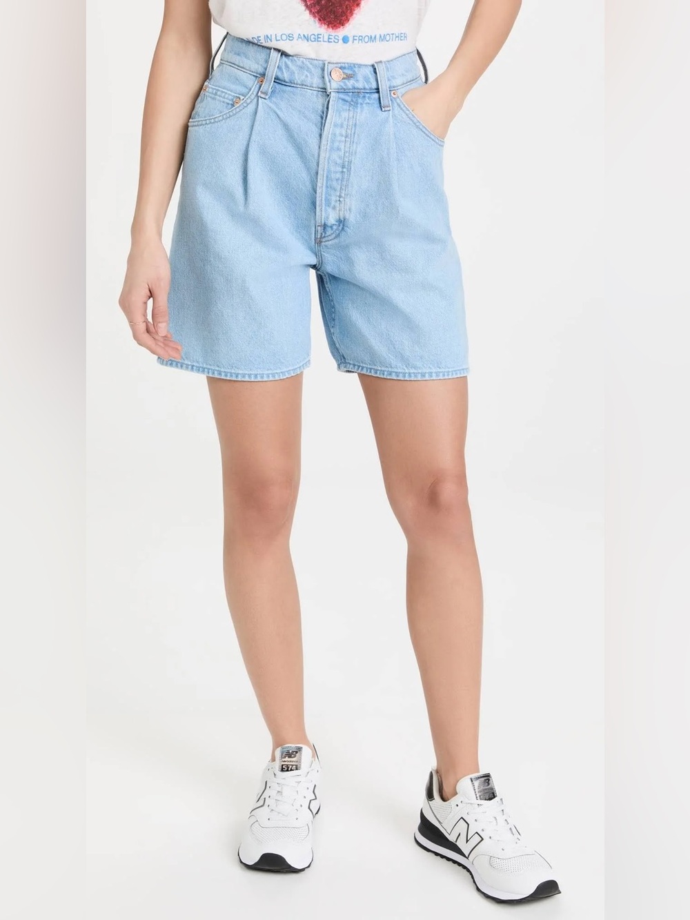 MOTHER SNACKS! The Pleated Fun Dip Shorts In Just A Nibble Size 28